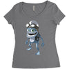 funny crazy frog, ideal gift or birthday present Women's Triblend Scoop T-shirt