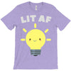 lit af kawaii light bulb T-Shirt