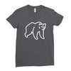 bear Ladies Fitted T-Shirt