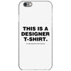 This is a Designer T-Shirt iPhone 6/6s Case