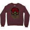 american football skull Crewneck Sweatshirt