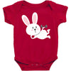 gym rabbit Baby Bodysuit