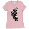 Kuru kafalar Ladies Fitted T-Shirt