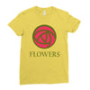 flowers Ladies Fitted T-Shirt
