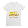 World Champion France 2018 Les Blues Ladies Fitted T-Shirt