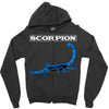 Drake Scorpion Blue Zipper Hoodie