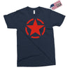 military starfunny retro army war vietnam usa britain fashion Exclusive T-shirt