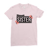 blessed sister with flower Ladies Fitted T-Shirt