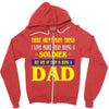 soldier dad Zipper Hoodie