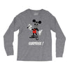 mickey mouse la face cachee en Long Sleeve Shirts
