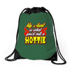 my aunt hottie Drawstring Bags