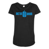 doctor whom Maternity Scoop Neck T-shirt