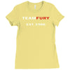team fury Ladies Fitted T-Shirt