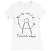 science ferris wheel Ladies Fitted T-Shirt