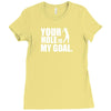 youar hole Ladies Fitted T-Shirt