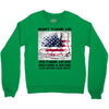 Veteran Don't Thank Me Thank My Brothers &amp; Sister Crewneck Sweatshirt