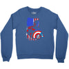 i'm the captain in the war Crewneck Sweatshirt