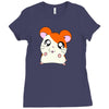 hamtaro Ladies Fitted T-Shirt