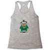 pug irish pub snorty mcpug's Racerback Tank