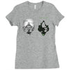 ice and fire Ladies Fitted T-Shirt