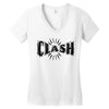 clash sparks Women's V-Neck T-Shirt