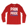 pain is temporary pride is forever Long Sleeve Shirts