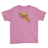 women's sugar skull purple Youth Tee