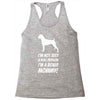 not just a dog person i'm a boxer mommy! Racerback Tank