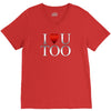I Love U Too V-Neck Tee