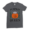 halloween pumpkin queen Ladies Fitted T-Shirt
