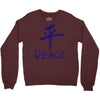 peace chinese writing language Crewneck Sweatshirt
