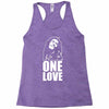 one love Racerback Tank