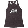 cone hunter Racerback Tank
