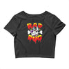rad dog Crop Top
