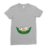 Two Peas In a Pod Twin Babies Ladies Fitted T-Shirt
