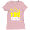 capital steez king steelo Ladies Fitted T-Shirt