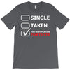 too busy playing fortnite White Logo T-Shirt