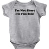 im not short funny t shirt humor nerd geek tee s 3xl Baby Onesie