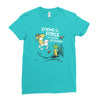 strong is the force of course Ladies Fitted T-Shirt