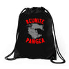reunite pangea Drawstring Bags