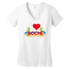i love sochi Women's V-Neck T-Shirt