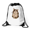 queen vee Drawstring Bags