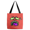 monster face Tote Bags