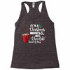 it's a christmas movies and hot chocolate kind of day Racerback Tank