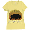 roam sweet roam slouchy Ladies Fitted T-Shirt