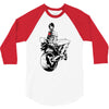 biker girl 3/4 Sleeve Shirt
