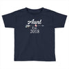 Aunt Est.2018. Toddler T-shirt