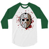 jason voorhees mask 3/4 Sleeve Shirt