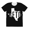Beto Texas Map All Over Women's T-shirt