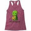 ninja diet (green) Racerback Tank